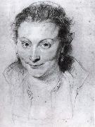 Peter Paul Rubens Portrait of Isabella Brant France oil painting artist